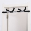 Afbeelding van HOMCOM Optrekstang van staal, schuim en PE, 92L x 40B x 17H cm, Zwart