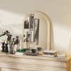 Afbeelding van Homcom Wandspiegel van Polystyreen en Glas - 50L x 2B x 70H cm - Beige