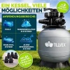 Afbeelding van tillvex® Zandfilter voor Zwembad zonder Pomp + Filterballen | Inclusief Adapter Ø32-38mm