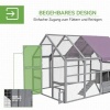 Afbeelding van PawHut Kippenhok met Schaduwdoek D51-407V00