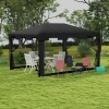 Afbeelding van Outsunny Paviljoen met netwanden en stevige verbindingen 84C-022V03