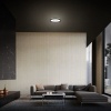 Afbeelding van BRILONER - LED Plafondlamp met backlight decoratie 12W 4000K Ø 19cm wit-zwart kunststof