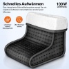 Afbeelding van Sinnlein Elektrische Voetenwarmer met 6 Temperatuurstanden en Timer (Antraciet)