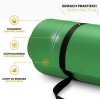 Afbeelding van TRESKO fitnessmat yogamat pilatesmat 185 x 60 cm, 1 cm dik, NBR-schuimrubber (groen)