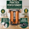 Afbeelding van TRESKO® Glühweinketel RVS - Glühweinmachine voor warme dranken (10L, Koper)