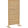 Afbeelding van Outsunny Buiten privacy scherm - Dennenhout - 80L x 40B x 170H cm - Bruin