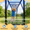 Afbeelding van Aiyaplay Kinderen Klimrek - Staal - 250L x 190B x 180H cm - Zwart
