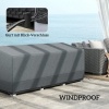 Afbeelding van Outsunny Meubelhoes Oxfordstof - 190,5L x 72B x 76H cm - Lichtgrijs