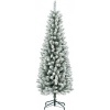 Afbeelding van HOMCOM Kunststof Kerstboom met Metaal, 65L x 65B x 183H cm, Groen