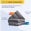 Afbeelding van Zelesta Royalbed Anthracite 140x200cm - Dekbed zonder overtrek - Wasbaar hoes