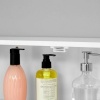 Afbeelding van Scandinavische wandkast voor badkamer - 60x60 cm - 2 deuren - matte witte afwerking