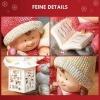 Afbeelding van HOMCOM-Weihnachtsfigur-Magnesiumoxid, Metall-30L x 23B x 45H cm-Mehrfarbig