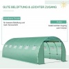 Afbeelding van Outsunny Vervangfolie voor kas PE 600L x 300B x 200H cm - Groen