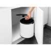 Afbeelding van Brabantia Inbouw Prullenbak - 15 liter - Wit