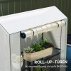 Afbeelding van Outsunny - Foliekas - Kunststof - 100x40x150 cm - Wit