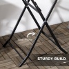 Afbeelding van Outsunny - Campingtafel - Metaal en Aluminium - Zwart