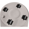 Afbeelding van Elho Loft Urban Rond 40 - Buitenbloempot - Ø 38,5 x H 35,3 cm - Warm grijs