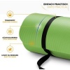 Afbeelding van TRESKO® fitnessmat yogamat pilatesmat 185 x 60 cm, lichtgroen, 1,5 cm dikte