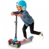 Afbeelding van Chillafish Kinderstep 3 Jaar - Blauw Rood - Lichtgewicht met LED wielen en afneembaar stuur