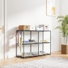 Afbeelding van Outsunny Bloemenstandaard - Staal, kunststof - 143x48x100 cm - Donkergroen