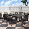 Afbeelding van Outsunny Aluminium Gartentafel in Grijs