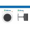 Afbeelding van Trampoline randafdekking - 366 cm diameter - blauw
