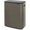 Afbeelding van Brabantia Bo Touch Bin Prullenbak - 60 liter - 1 vak - Platina