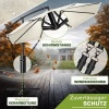 Afbeelding van Tillvex Parasol Ø 350 cm met zwengel, hoes en windbescherming - Waterdicht en UV-beschermend