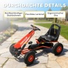 Afbeelding van AIYAPLAY Gokart met Handrem, Verstelbare Stoel en Pedaalaandrijving voor Kinderen 3-8 Jaar