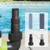 Afbeelding van Outsunny Waterpomp van Kunststof - 16L x 14B x 27H cm - Groen