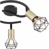 Afbeelding van GLOBO 54802S-3AB, Zwart, Metaal, IP20, E14, 40 W