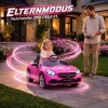 Afbeelding van AIYAPLAY Elektrische Loopauto - Kunststof, Metaal - 107L x 62,5B x 44H cm - Roze