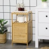 Afbeelding van Kleankin badkamerkast van bamboe - 33L x 36,5B x 67H cm - natuurlijk