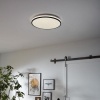Afbeelding van Briloner Leuchten - LED-plafondlamp met sterrendecoratie, 24W, 2200 lumen, 4000K, wit-zwart