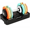 Afbeelding van Sportnow Halterset - Staal, Kunststof - 35L x 19B x 18,4H cm - Meerkleurig