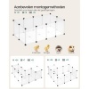 Afbeelding van SONGMICS Caviaverblijf met bodempanelen, 125 x 63 x 42 cm