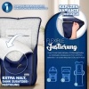 Afbeelding van KIDUKU Wintervoetenzak voor kinderwagen - Wasbare voetenzak met ritssluiting, blauw