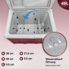 Afbeelding van Tillvex Elektrische Koelbox 40L met Wielen | Mini-koelkast 230V en 12V voor Auto en Camping
