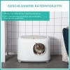 Afbeelding van PawHut compacte kattenbak D31-047