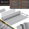Afbeelding van KESSER® Pvc-inkijkbeschermingsmat, inkijkbescherming, balkonbekleding, windbescherming, weerbestendi