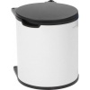 Afbeelding van Brabantia Inbouw Prullenbak - 15 liter - Wit