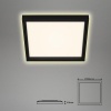 Afbeelding van Briloner Leuchten - LED plafondlamp met achtergrondverlichting, 18W, 2400 lumen, 3000K, wit-zwart