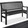Afbeelding van KESSER® Tuinbank hout houten bank weerbestendig | voor 3 tot 4 personen | parkbank massief hout | zi