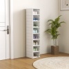 Afbeelding van HOMCOM - Schoenendozen - Kunststof, ABS - 35x26x140 cm - Wit