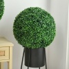 Afbeelding van HOMCOM - Kunstplant Buxus - Set van 2