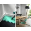 Afbeelding van Leifheit Picobello vloerwisser M Micro Duo met steel - 33 cm - turquoise - grijs
