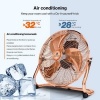 Afbeelding van AERSON vloerventilator 50 cm | 120W met drie standen | robuust en hoge luchtstroom