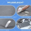 Afbeelding van Pawhut hondenbed met kussen, voor binnen en buiten, 72 x 40 x 25 cm, lichtgrijs dennenhout