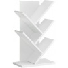 Afbeelding van VASAGLE Boekenboomkast, 5 niveaus, ruimtebesparend, voor slaapkamer, woonkamer, thuiskantoor, wolken