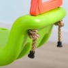 Afbeelding van Outsunny - Kinderschommel - Verstelbare Touwen - Veiligheidsriem - Oranje